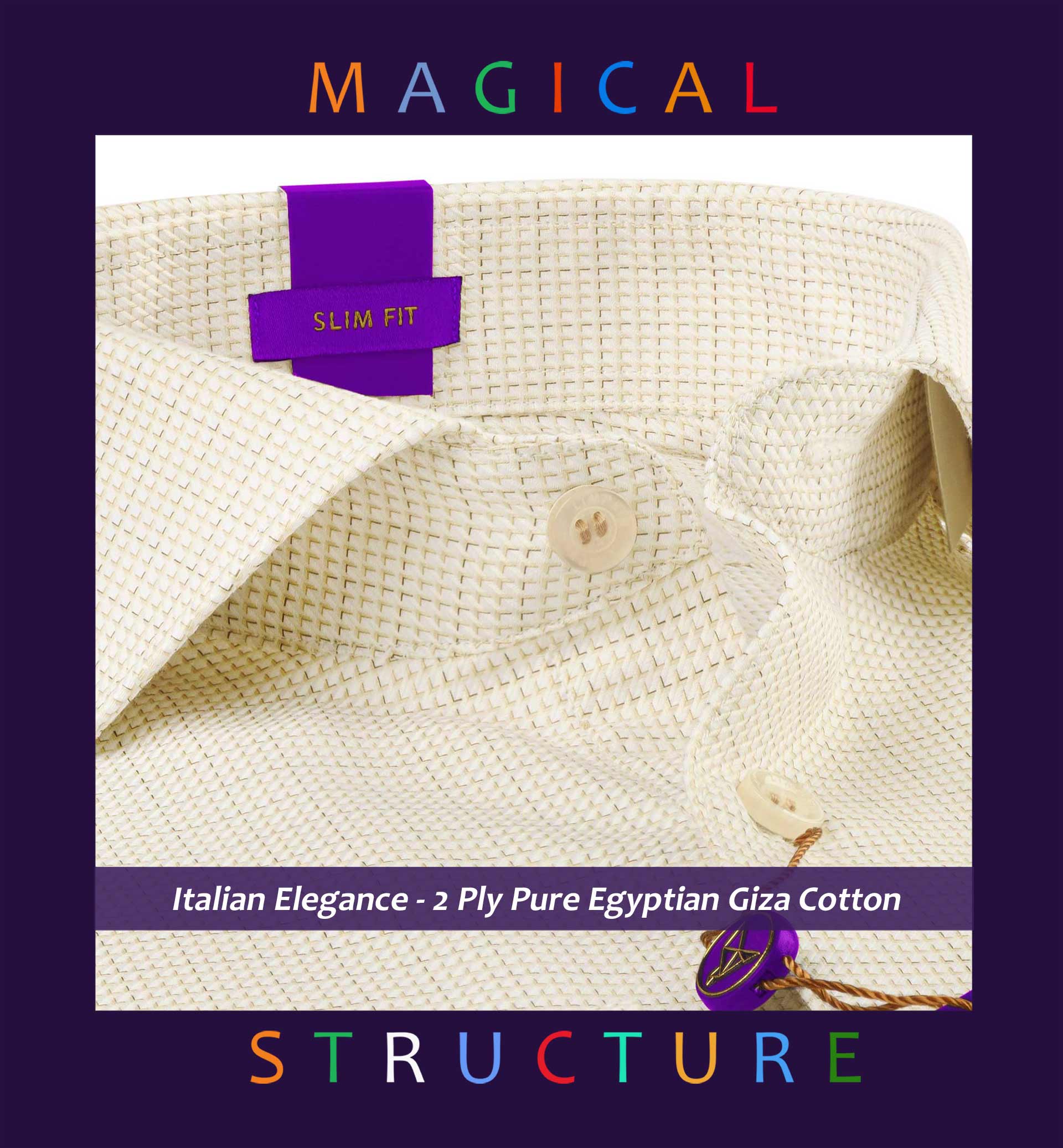 Saratov- Beige & Brown Structure