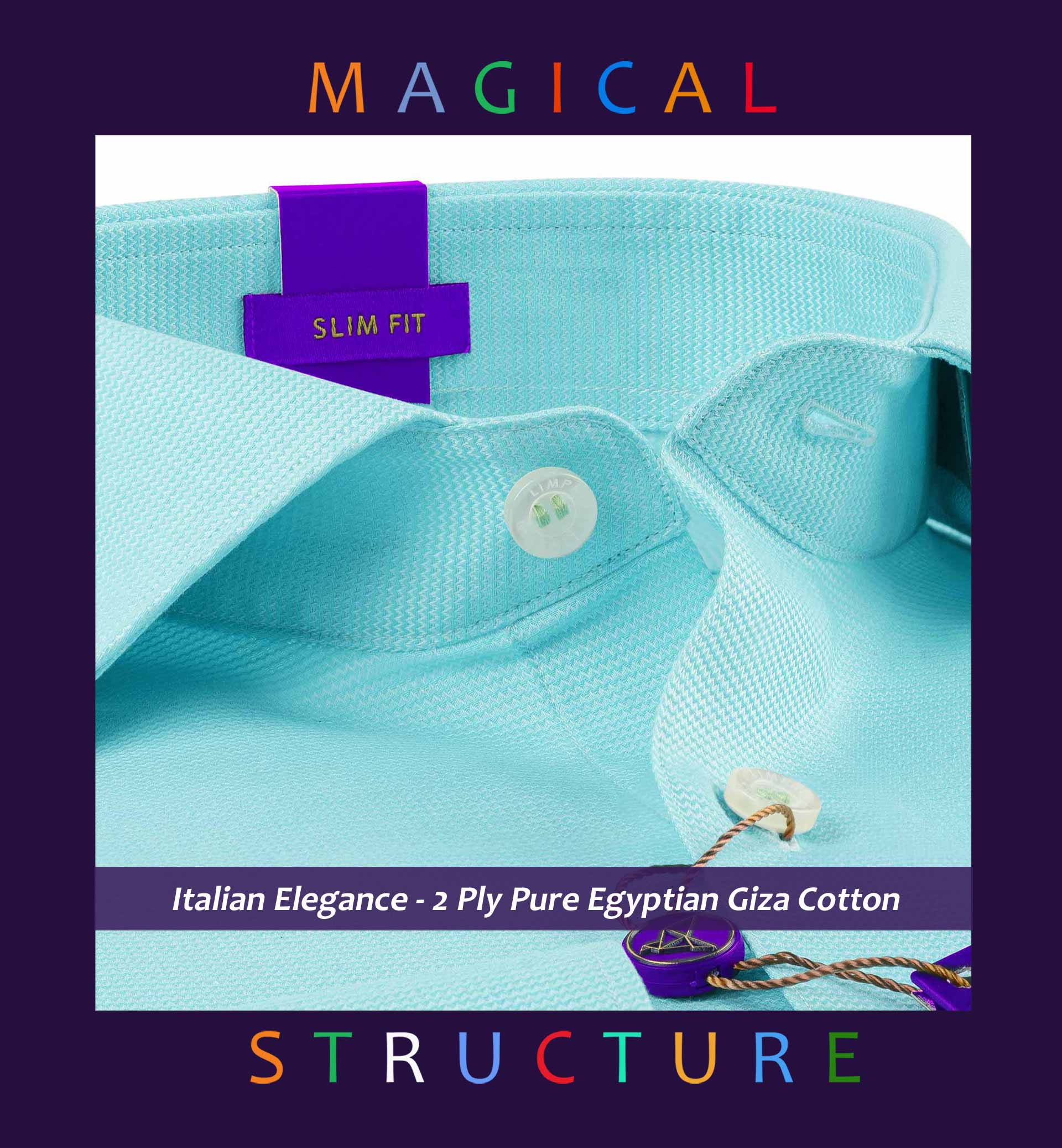 Daytona- Turquoise Magical Structure