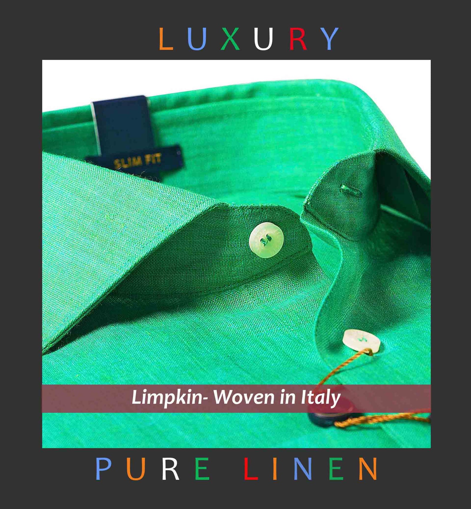 Moncler- Emerald Green Solid Linen