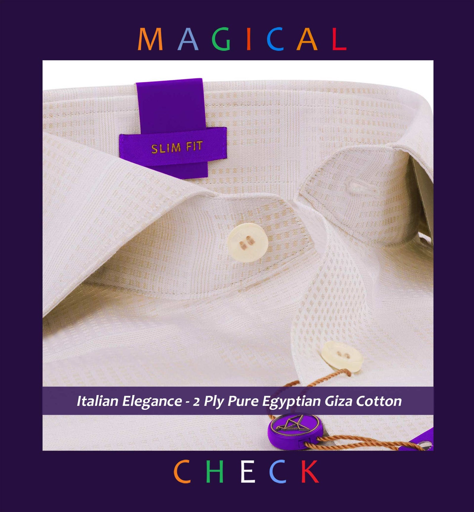 Norris- Beige & Khaki Magical Check