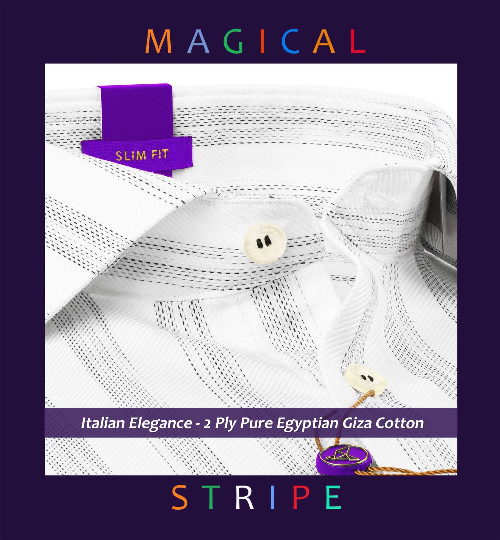 Athens- Flint Grey & Black Stripe