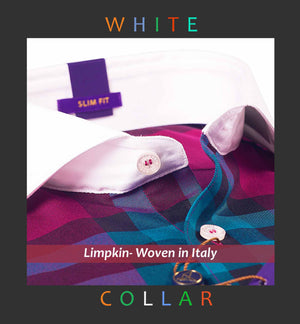 Dallas - Burgundy & Teal Check