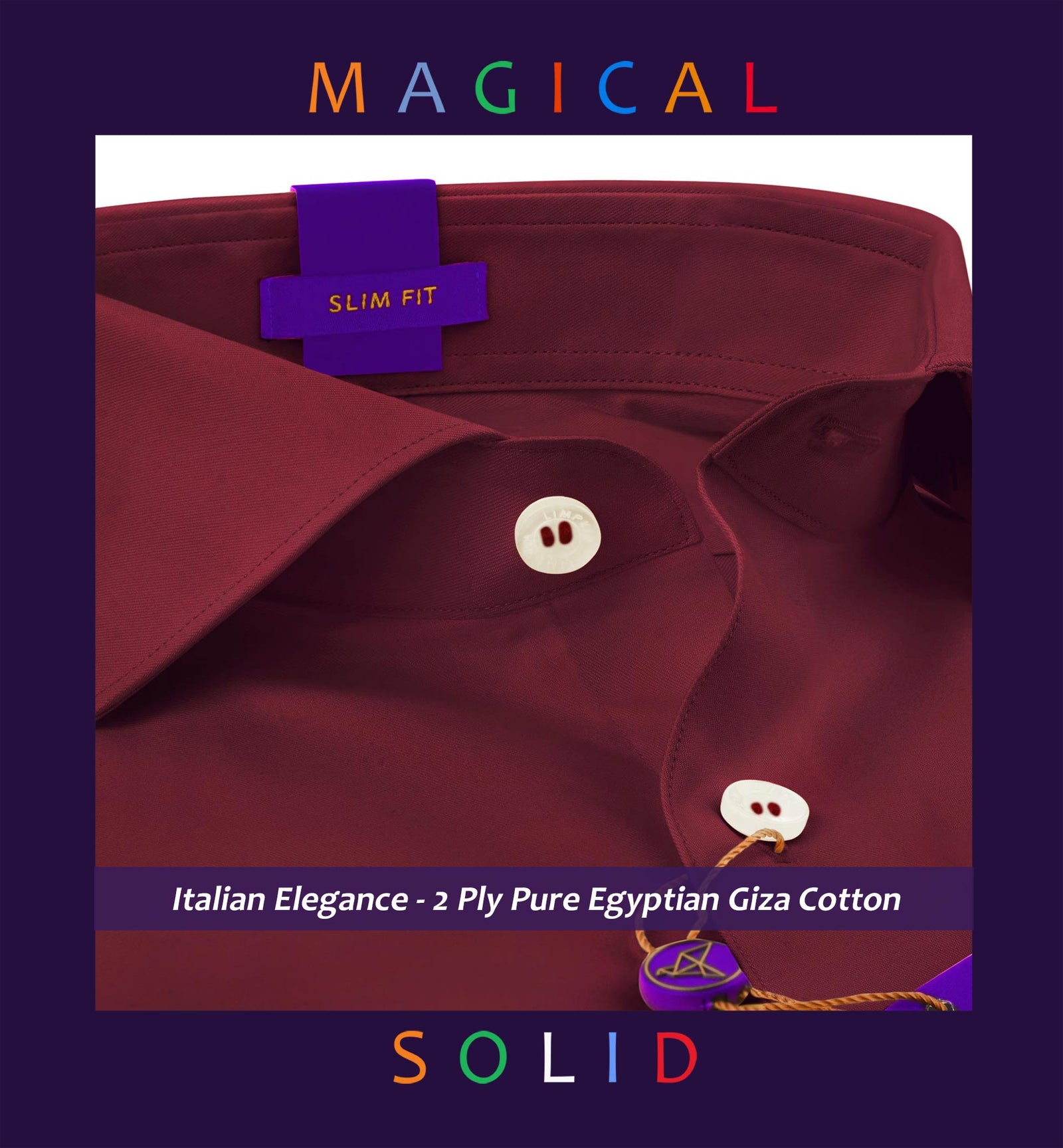 Torrance- Burgundy Magical Solid Twill