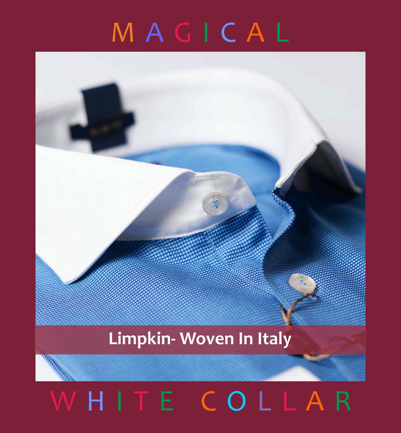 Ophelia- Blue Magical Structure- White Collar