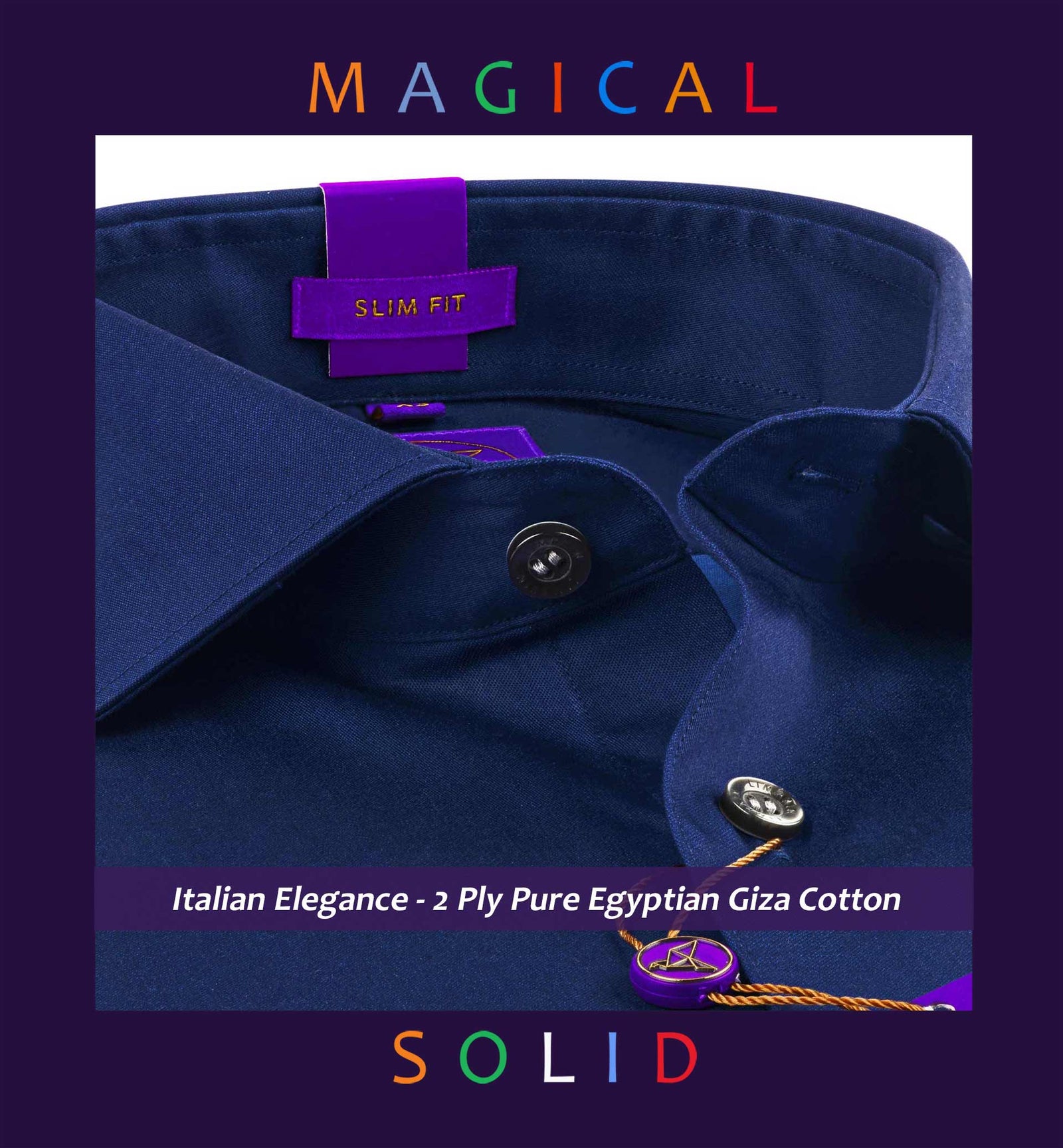 Logrono- Royal Blue Solid Twill