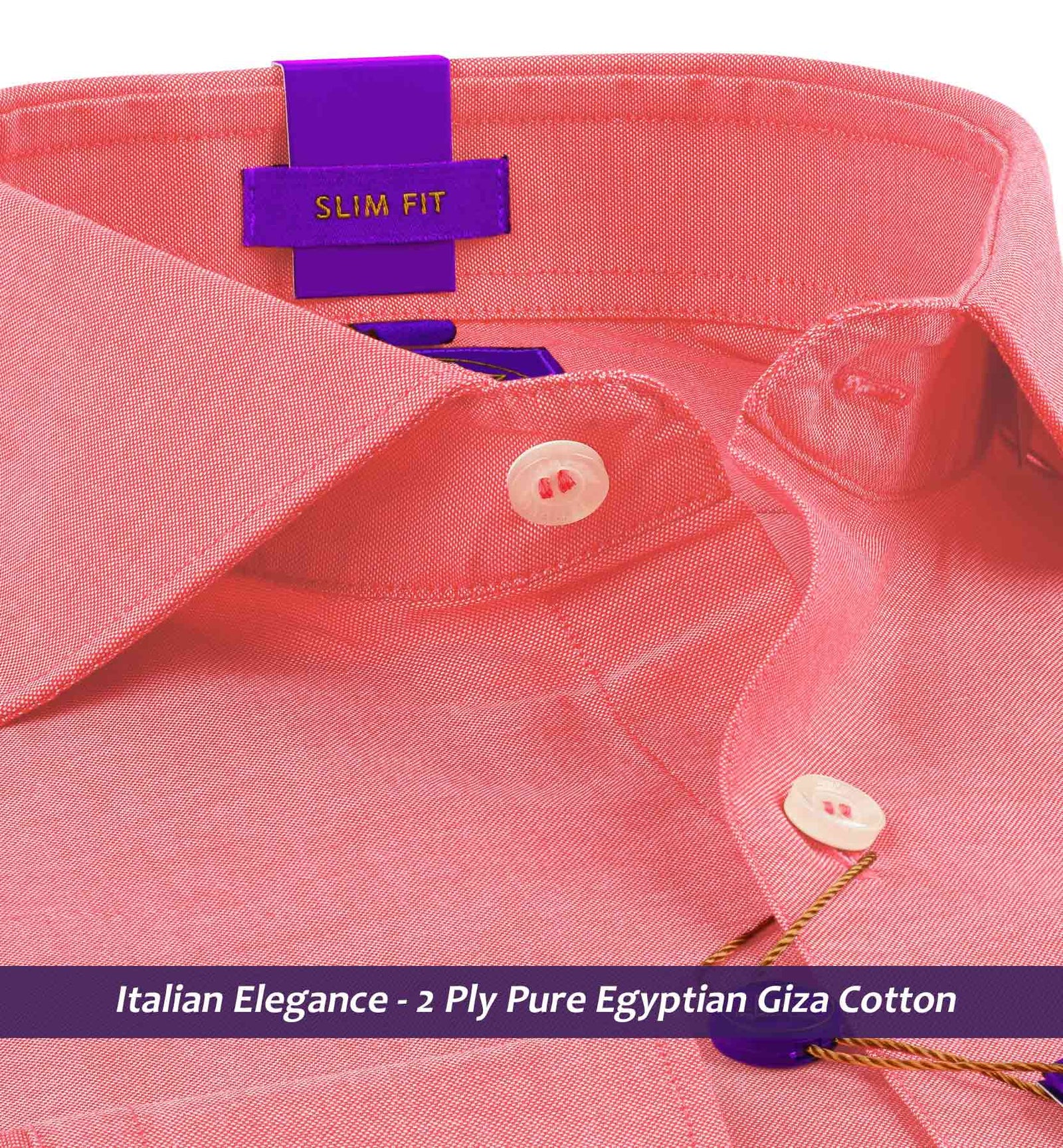 Verona- Coral Red Magical Solid