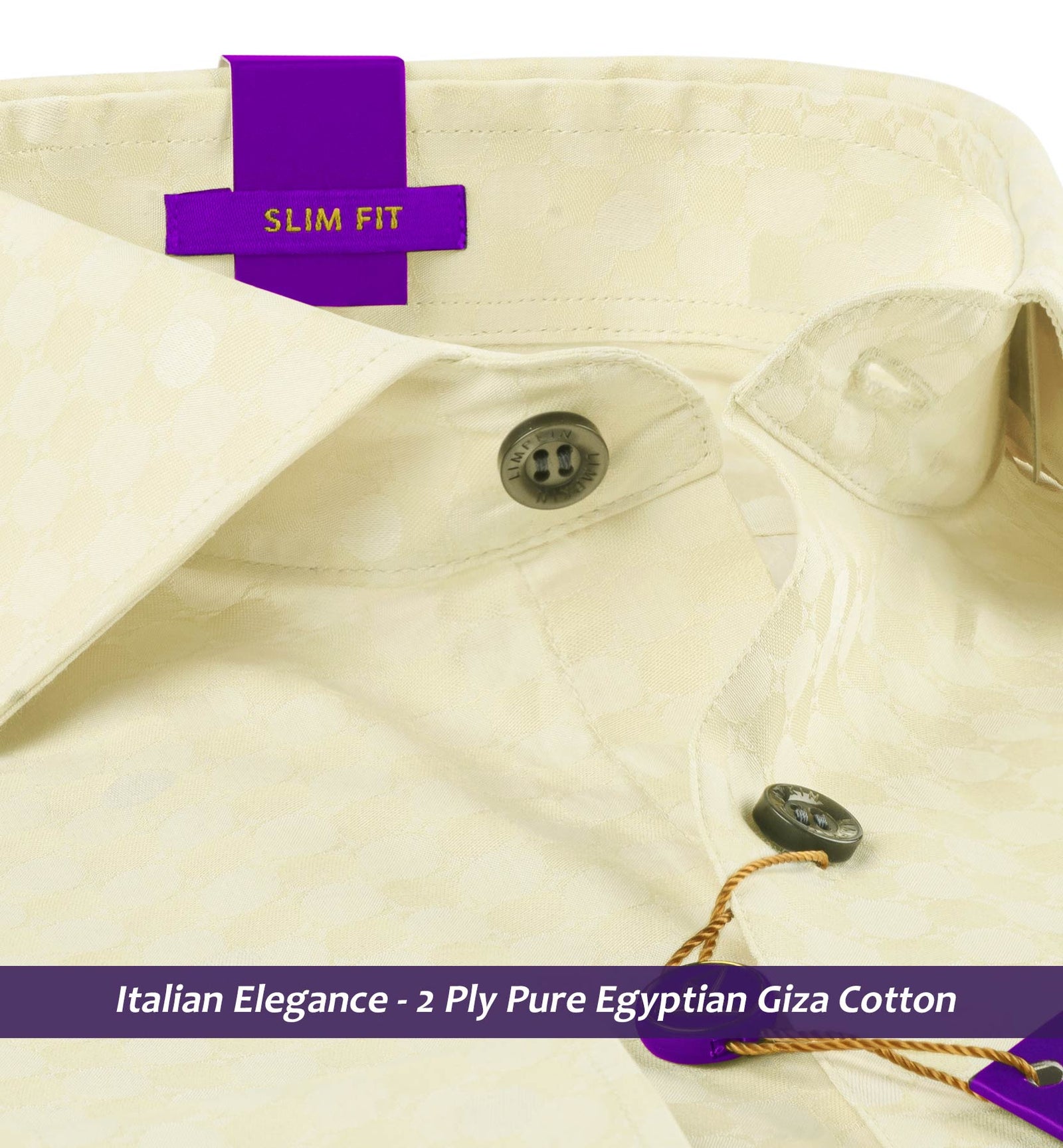 Marbella- Ivory Cream Circle Motif