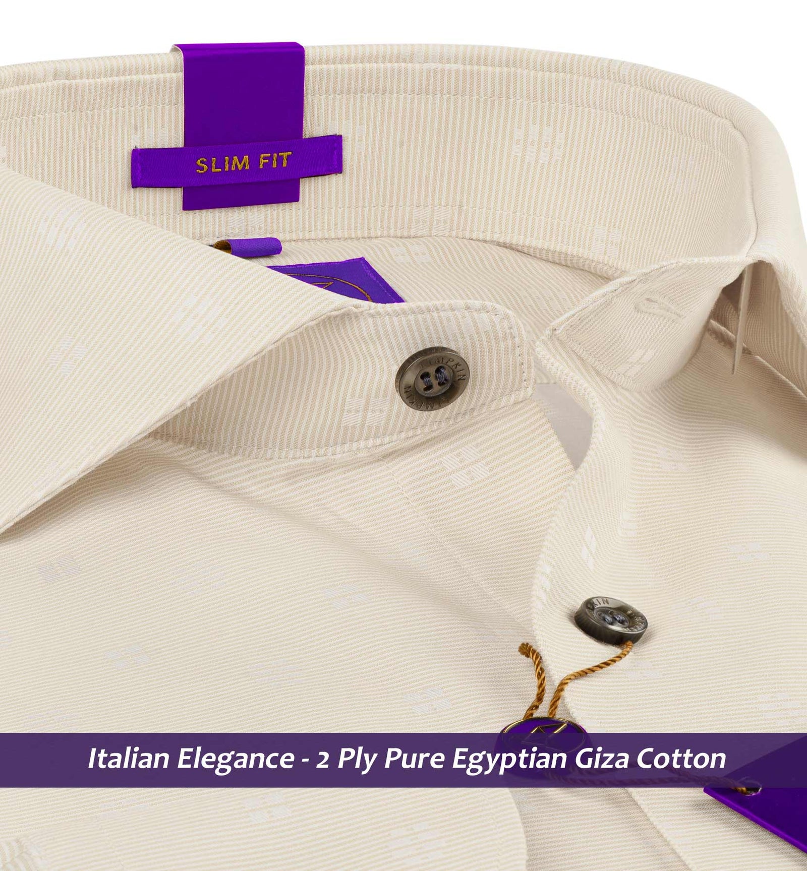 Brussels- Beige & White Magical Motif