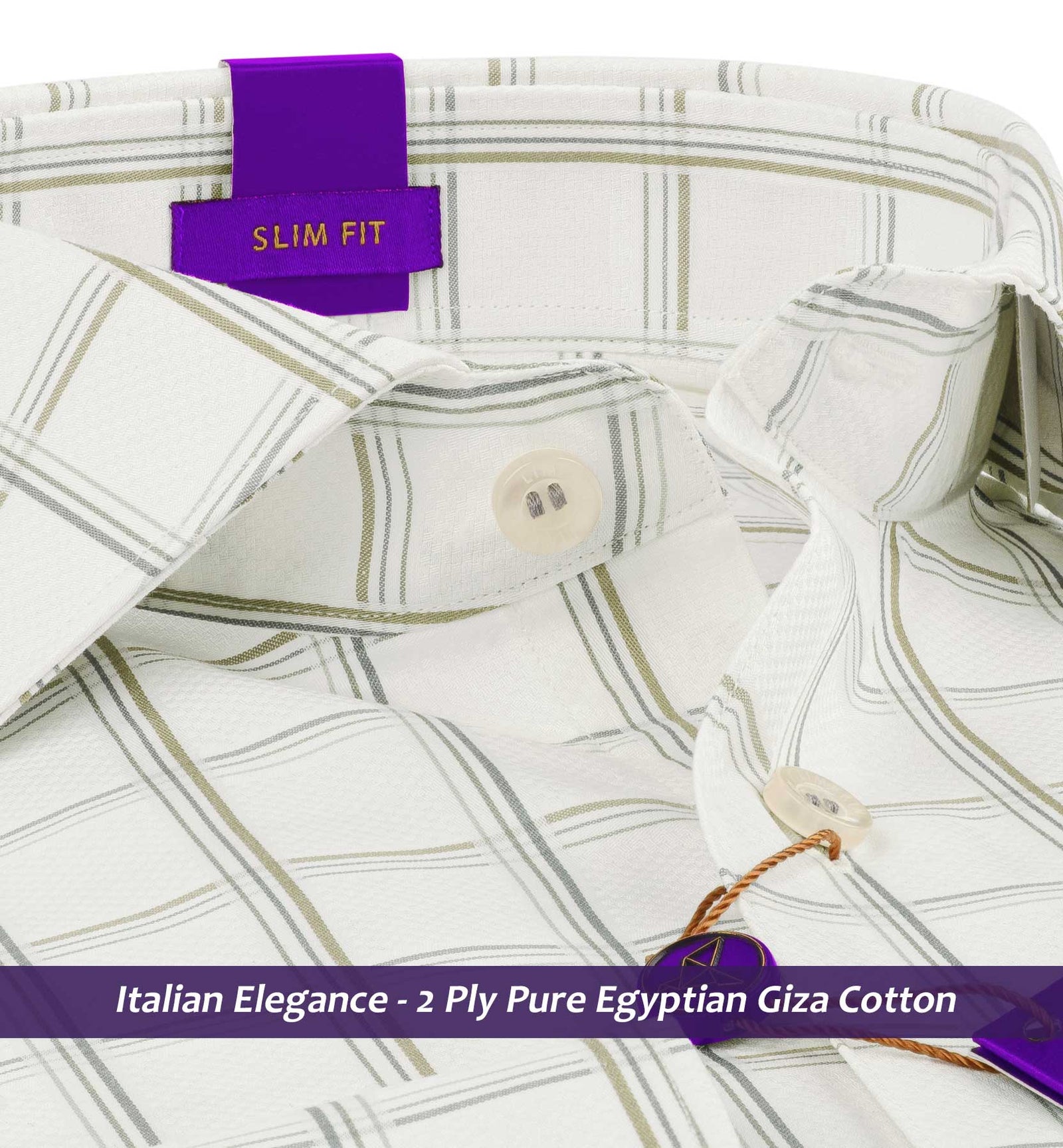 Oakland- Anchor Grey & White Check