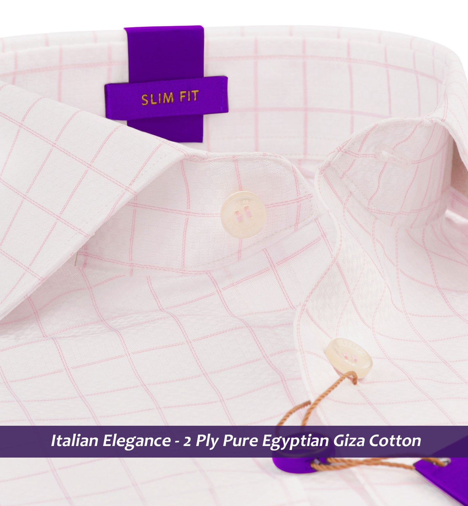 Sonet- Flamingo Pink & White Check