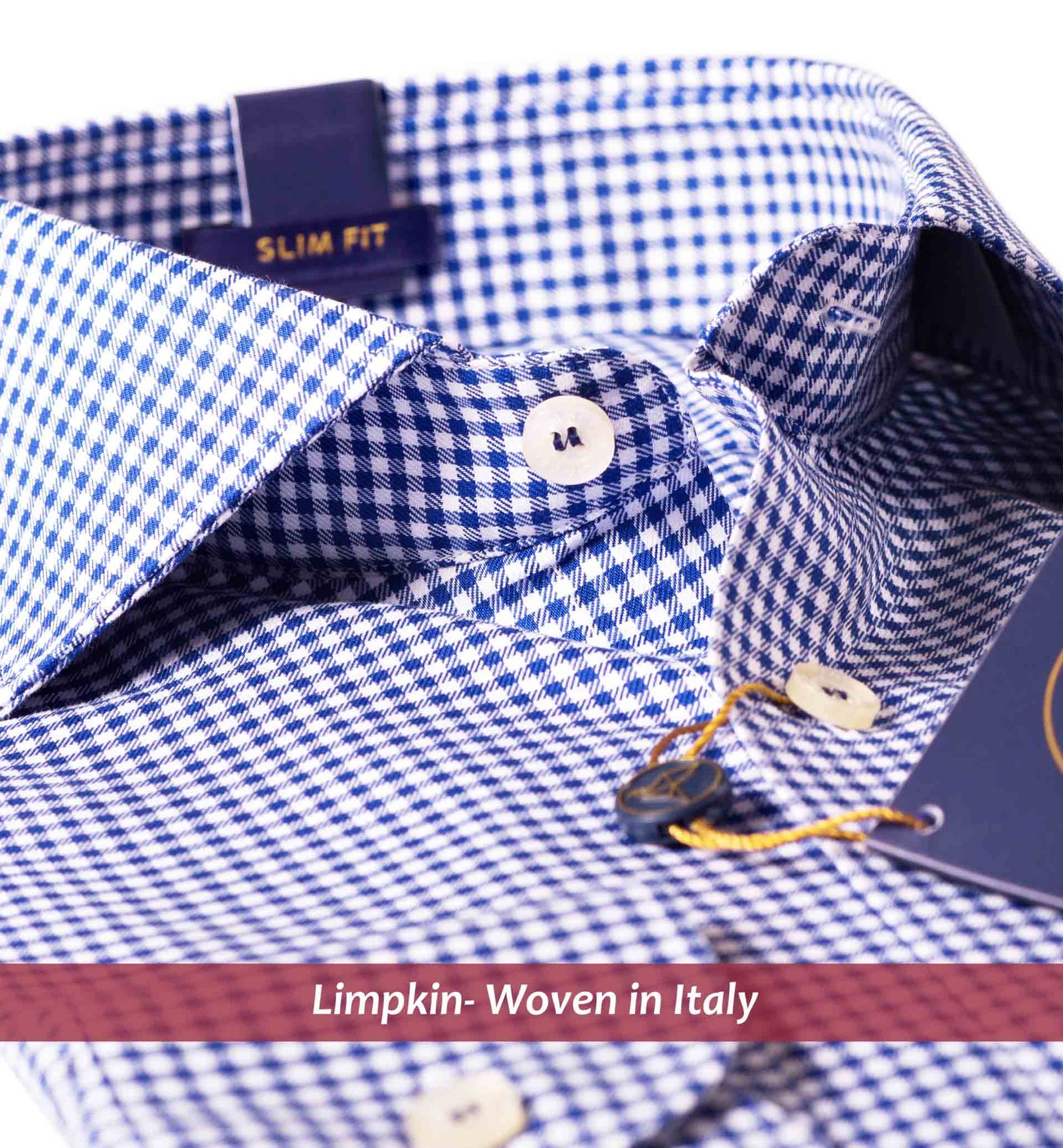 Cyprus- Navy & White Check