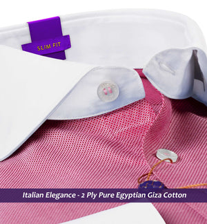 Montreal- Burgundy Magical Structure- White Collar