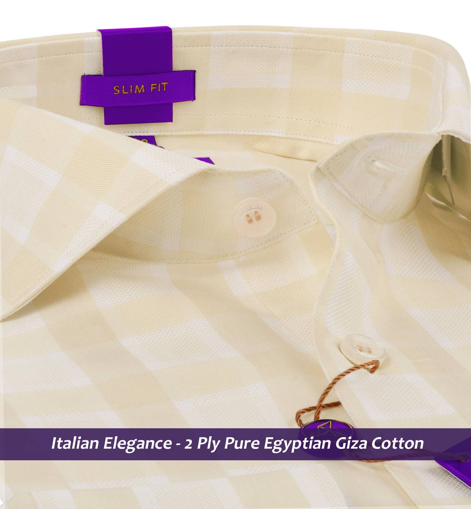 Nostrand- Beige & White Check