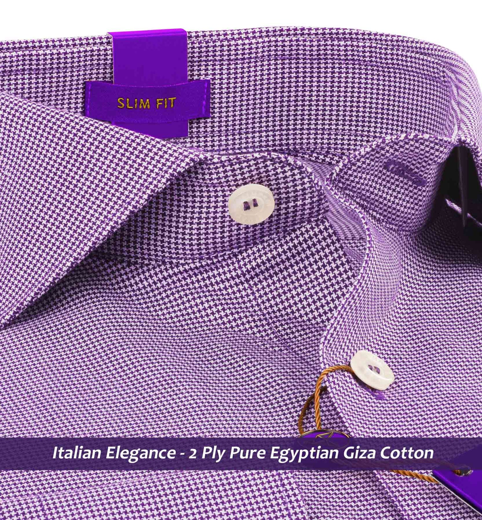 Sanibel- Deep Purple & White Structure