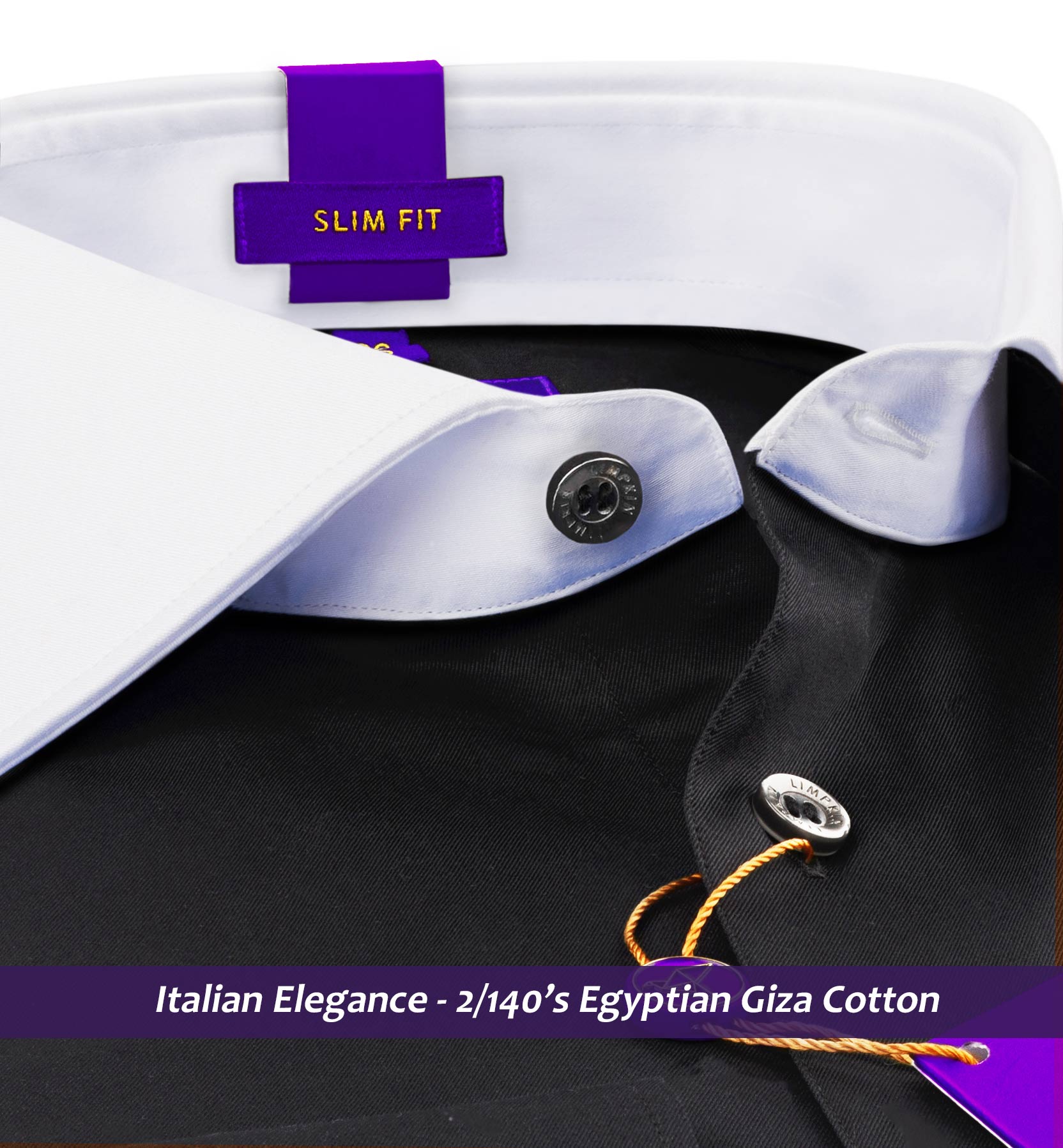 Michigan- Formal Black with White Collar