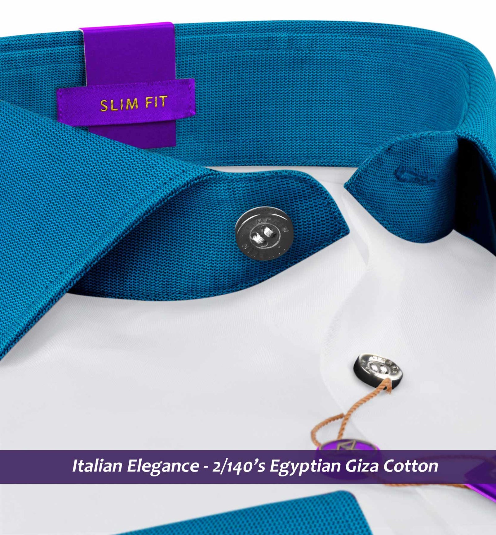Tuscany- The Best White- Prussian Blue Collar