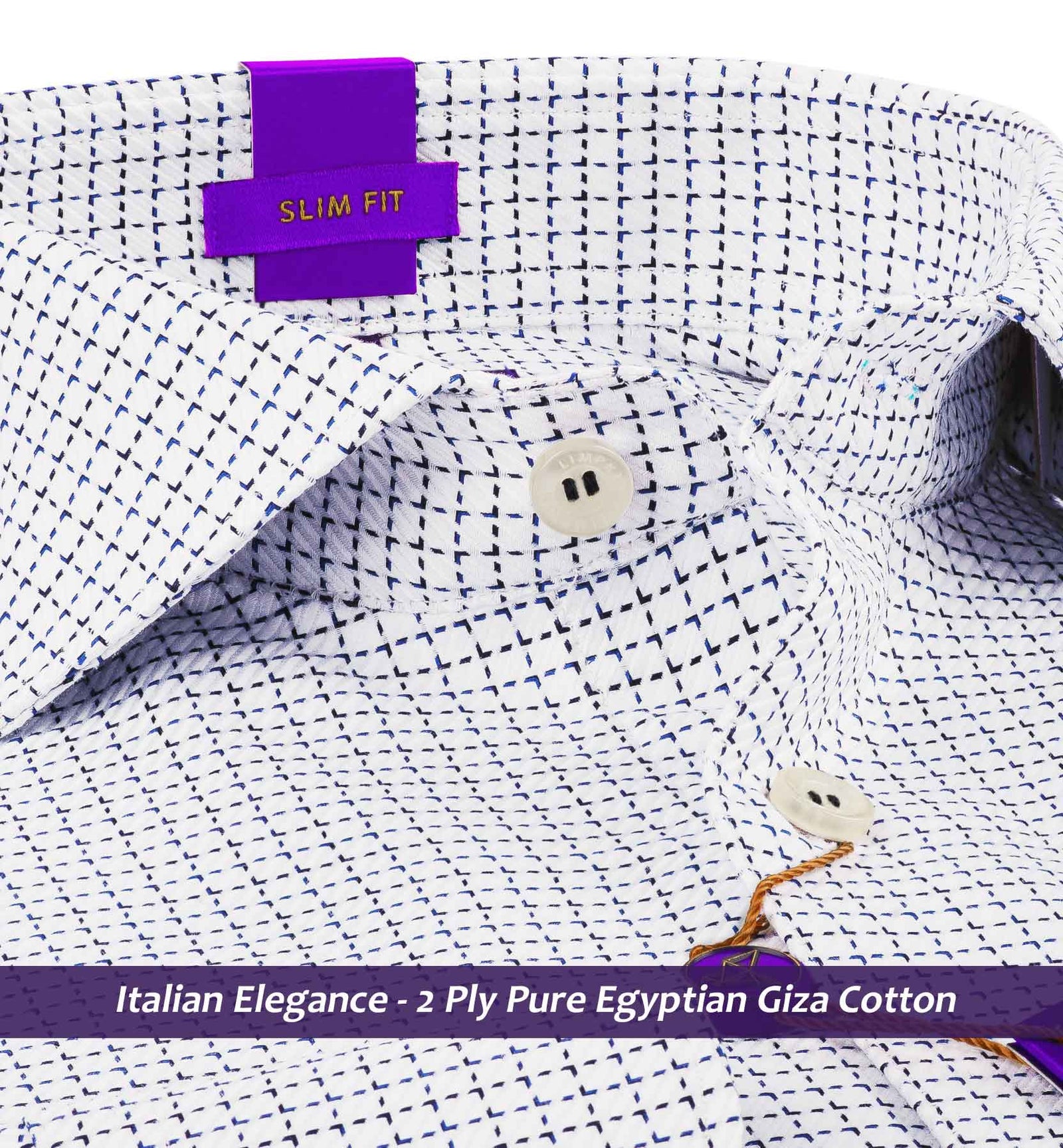 Windsor- Navy & White Magical Check