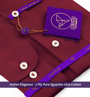 Torrance- Burgundy Magical Solid Twill