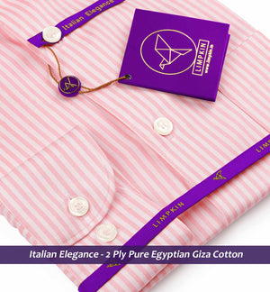 Estonia- Lemonade Pink & White Stripe