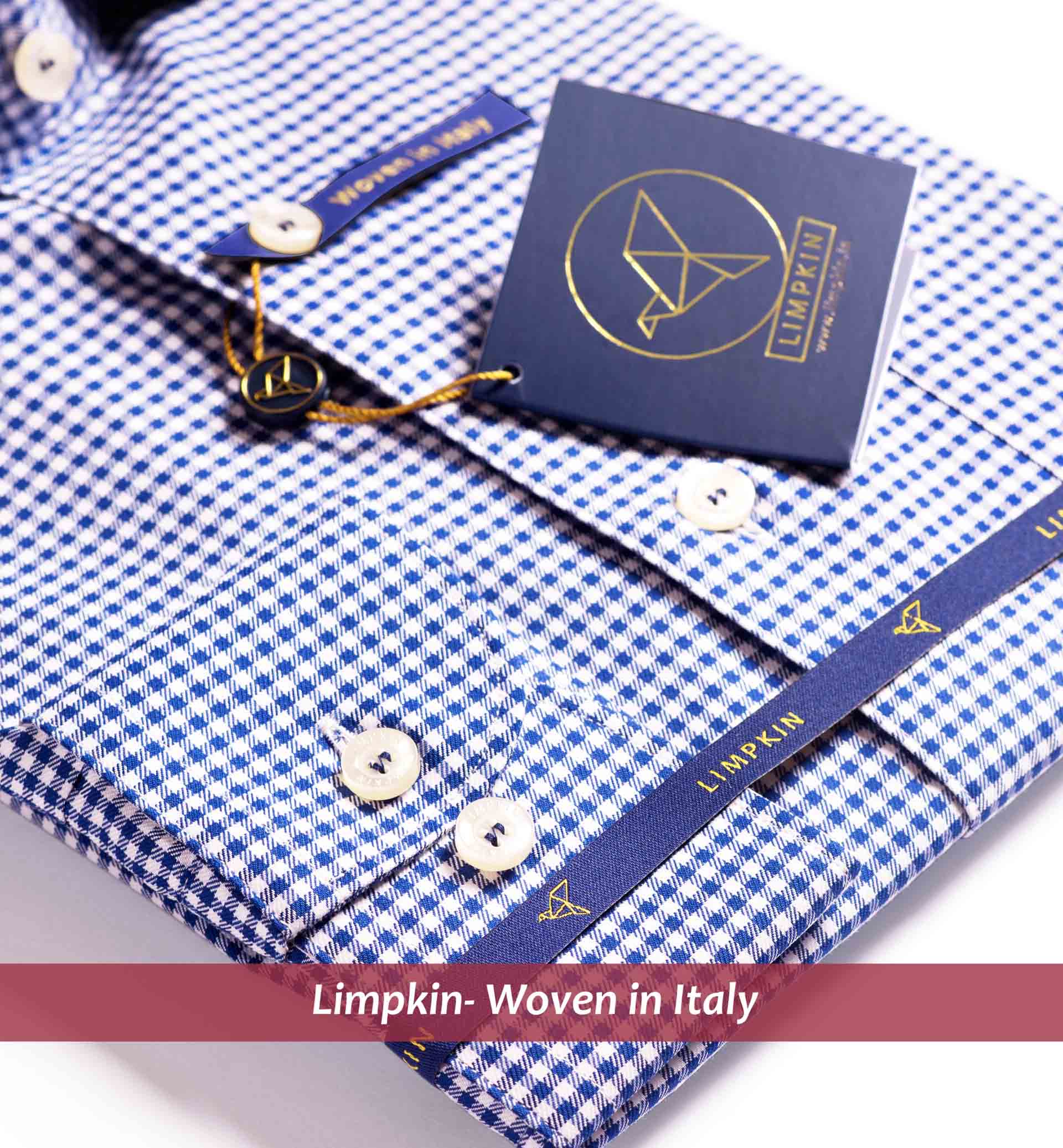 Cyprus- Navy & White Check