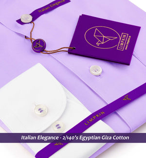 Reggio- The Best Formal Lilac- White Collar