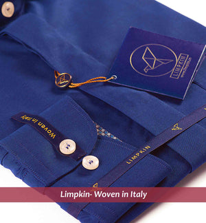 Davos- Royal Blue with Print Contrast