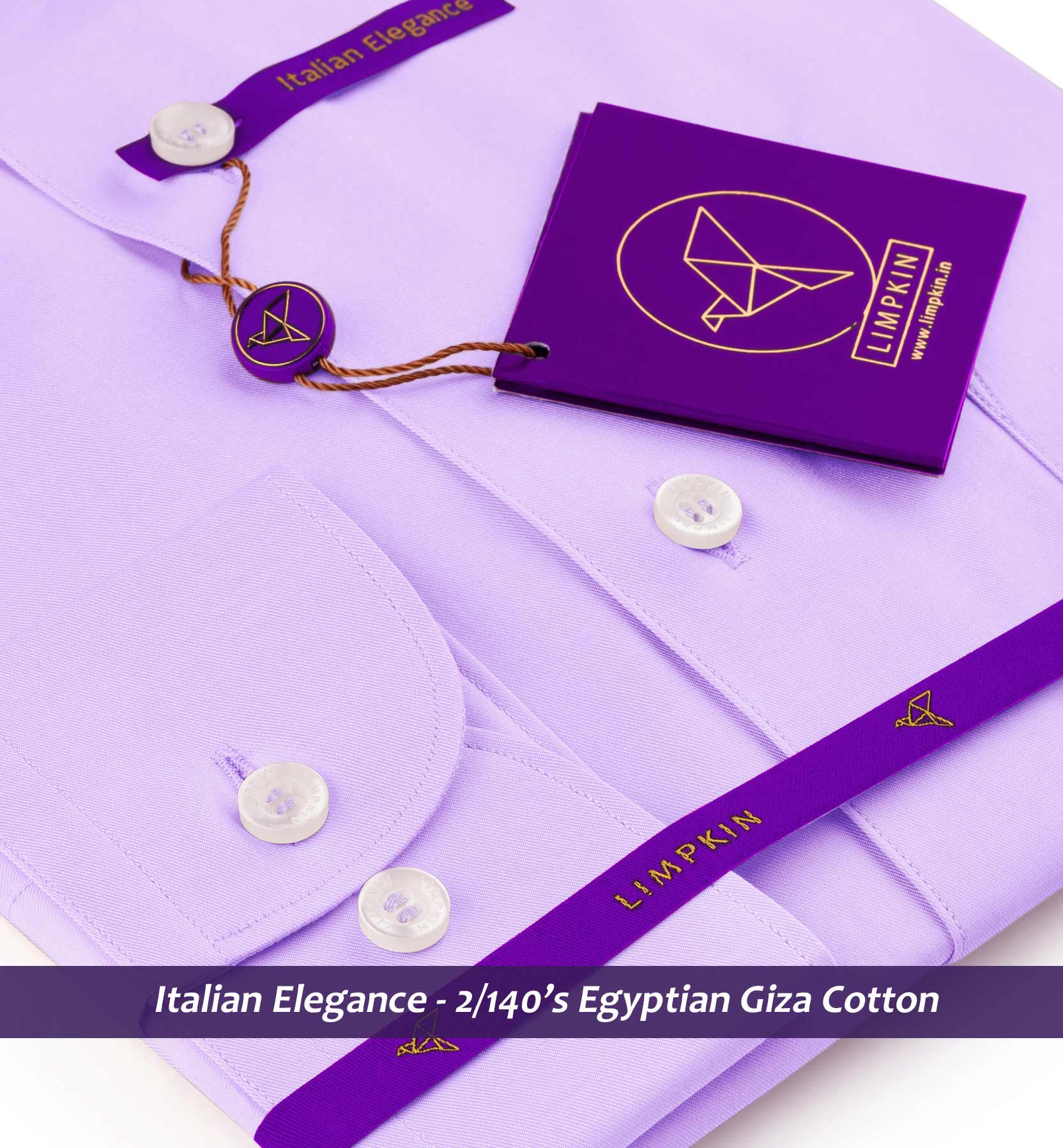 Manchester- The Best Formal Lilac- 2/140 Egyptian Giza Cotton