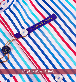 Windsor- Navy & Red Stripe