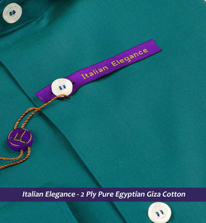 Glendale- Empress Teal Solid Twill