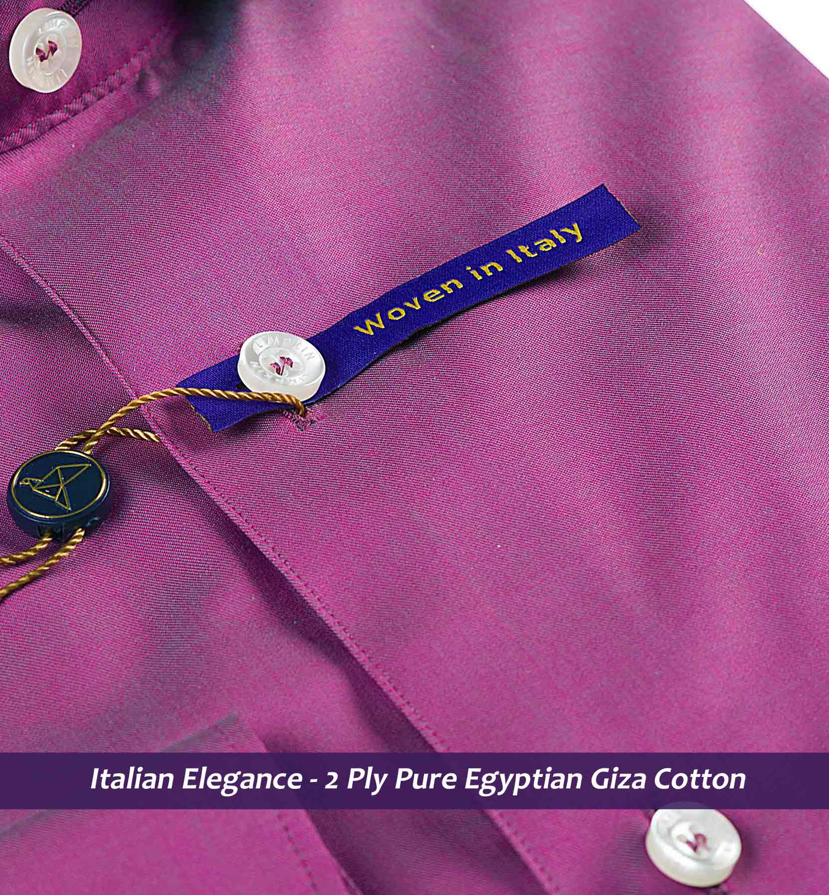 Sydney- Magenta Solid Twill