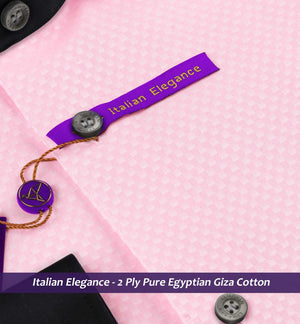 Porus- Lemonade Pink Structure- Black Collar