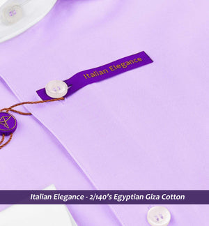 Reggio- The Best Formal Lilac- White Collar