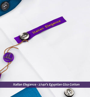 Tuscany- The Best White- Prussian Blue Collar
