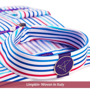 Windsor- Navy & Red Stripe