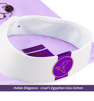 Reggio- The Best Formal Lilac- White Collar