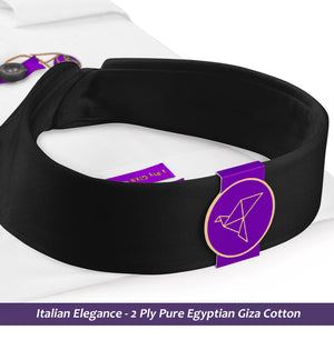 Bolivia- Pristine Pure White- Black Button Down