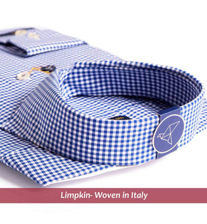 Cyprus- Navy & White Check