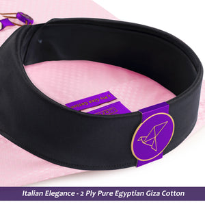 Porus- Lemonade Pink Structure- Black Collar