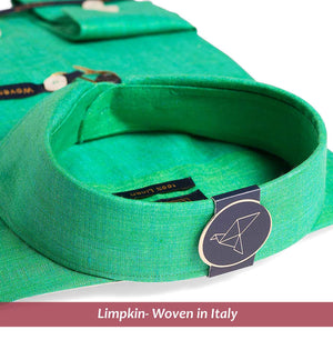 Moncler- Emerald Green Solid Linen