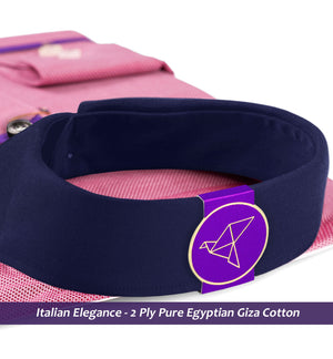 Ridgeland- Burgundy Magical Structure- Navy Collar