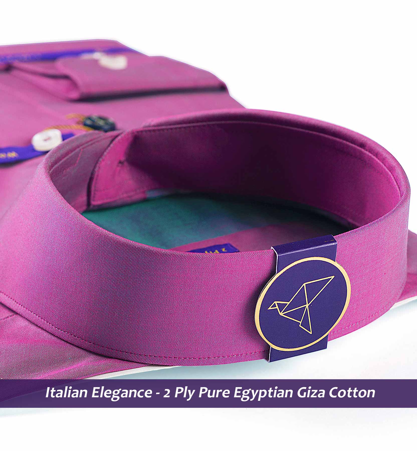 Sydney- Magenta Solid Twill