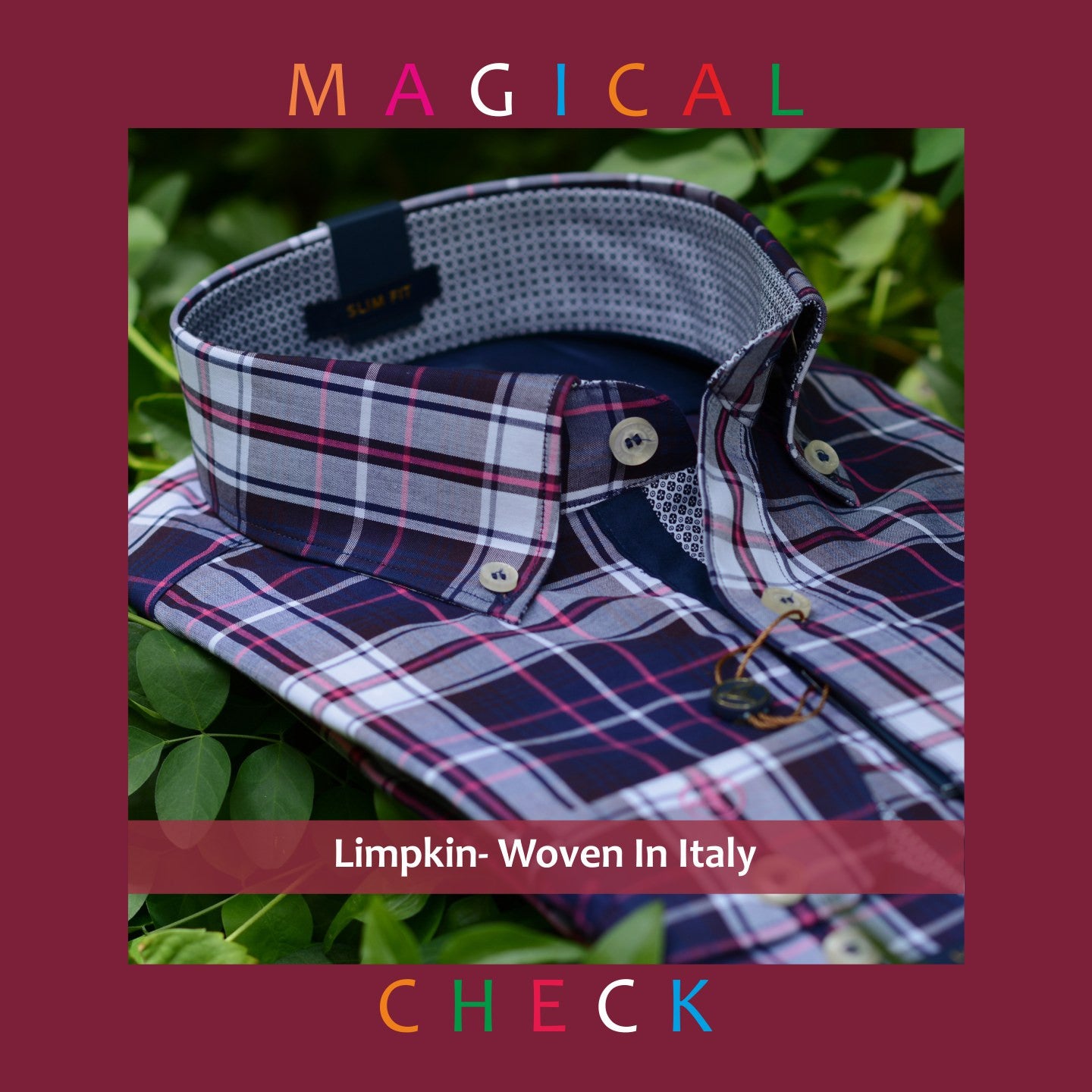 Swinton- Navy & White Magical Check