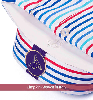 Windsor- Navy & Red Stripe