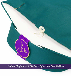 Glendale- Empress Teal Solid Twill