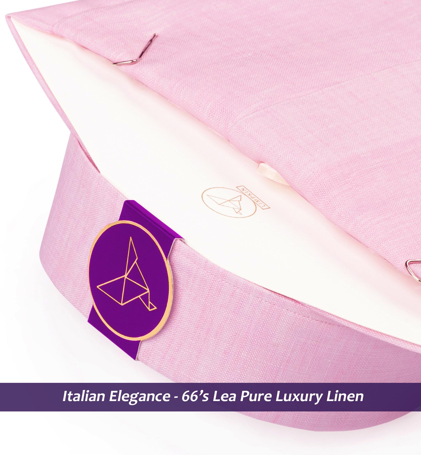 Florida- Lemonade Pink Solid Linen