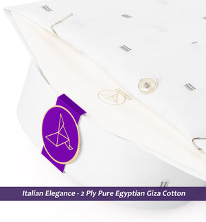 Navona- White with Beige & Grey Motif
