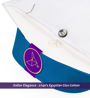 Tuscany- The Best White- Prussian Blue Collar