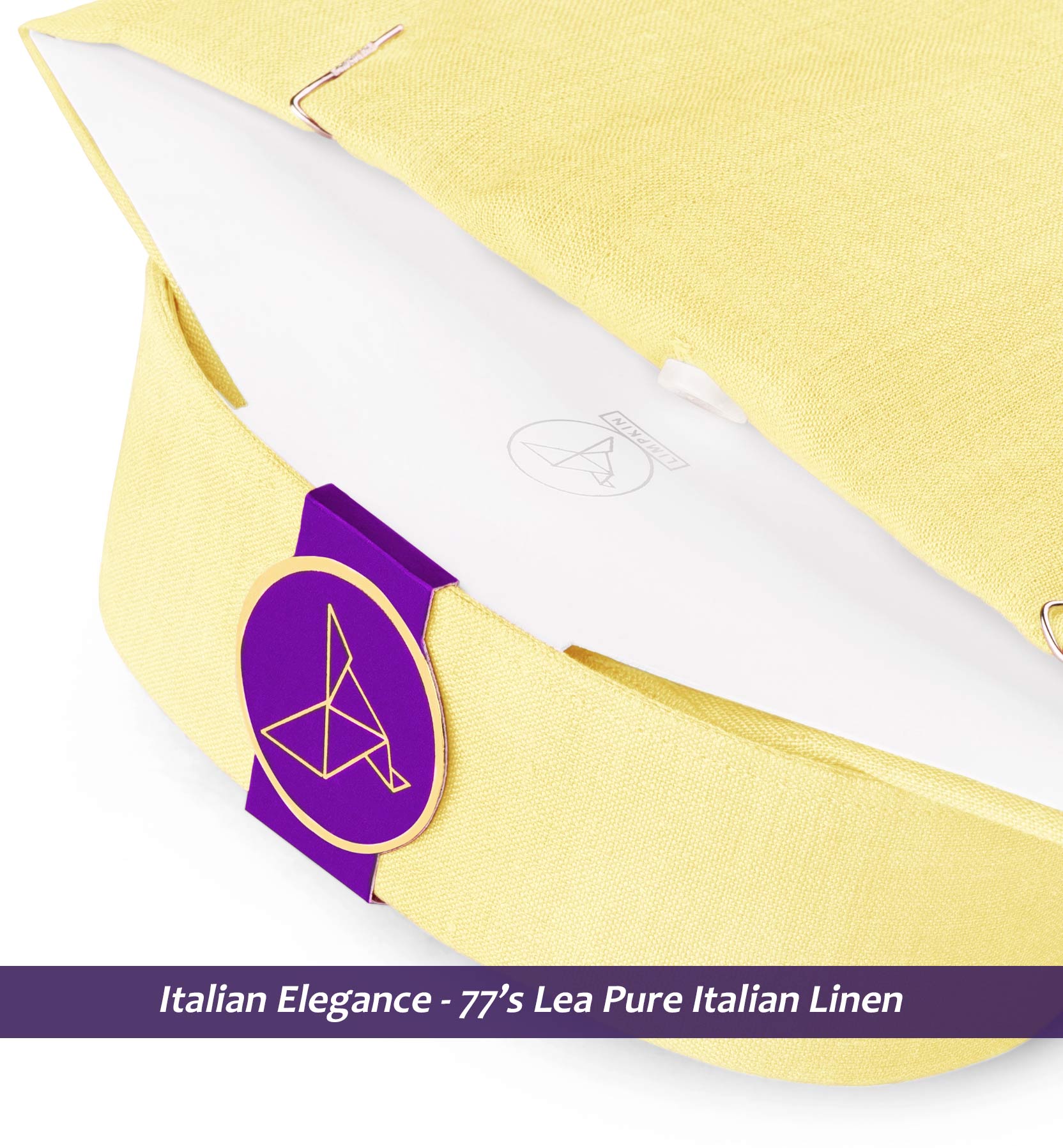 Moldova- Daffodil Yellow Linen- Button Down