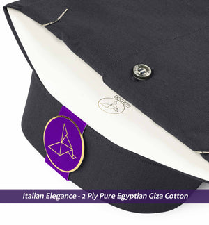 Preston- Anchor Grey Solid Twill