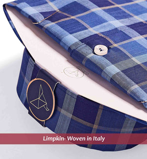 Nottingham- Navy & Beige Check